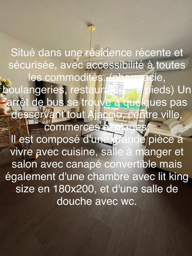 T2 Cosy Ajaccio Apartment Аячо Екстериор снимка